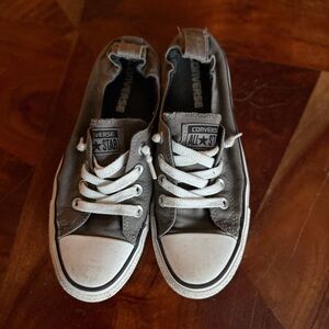 Slip on Converse sneakers in grey :: size 7